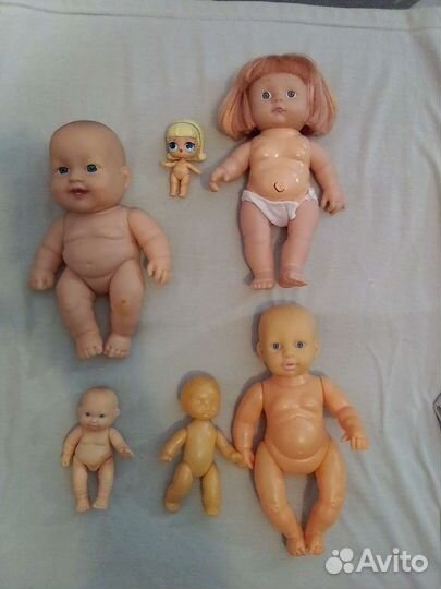 Игрушки Куклы Пупсы.Голыши из СССР