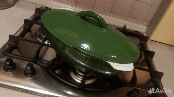 Гусятница Чугун СССР. 2,5 литра