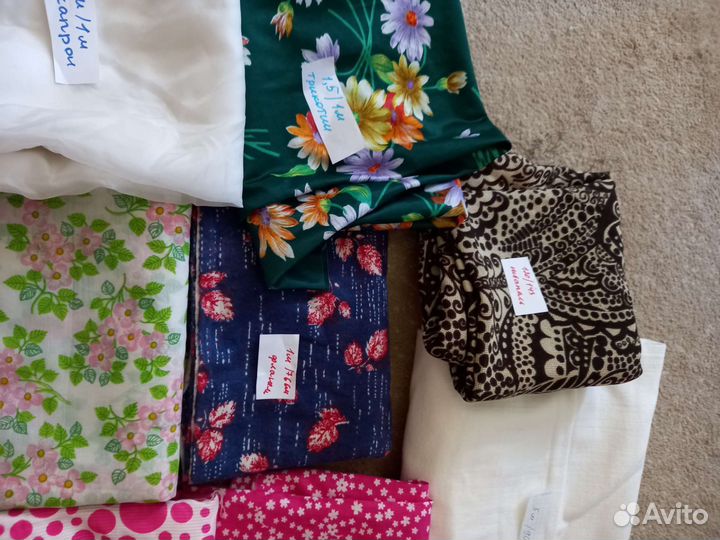 Отрезы ткани из СССР