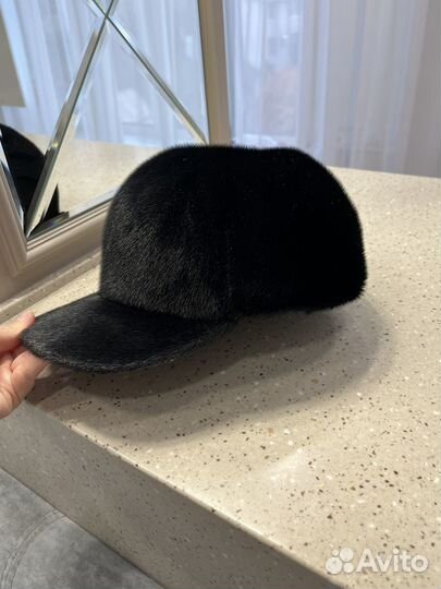 Меховая мужская кепка