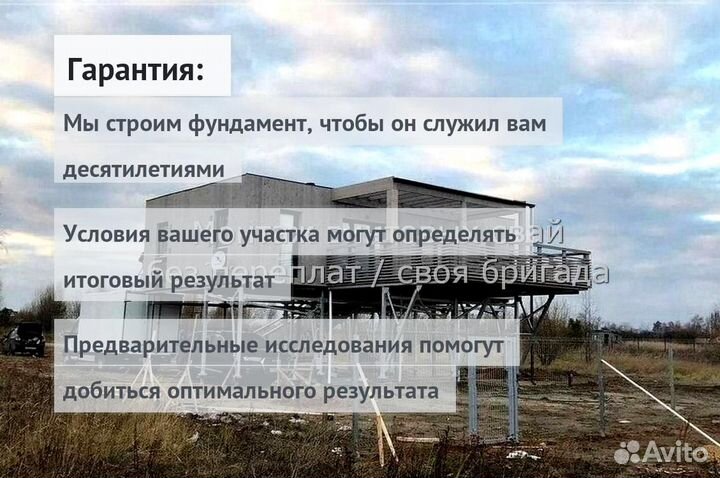 Сваи винтовые для фундамента