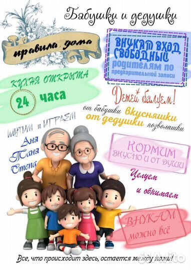 Детская метрика. Постеры