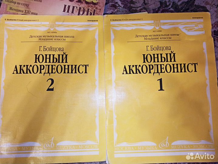 Юный аккордеонист Бойцова