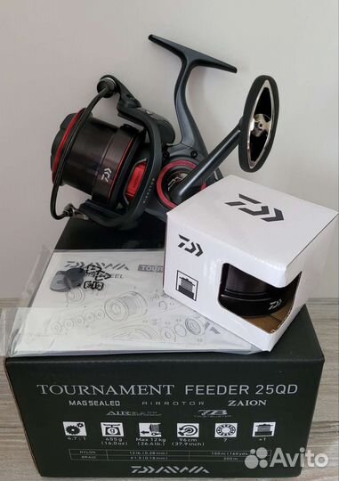 Катушка Daiwa Tournament Feeder 25 QD