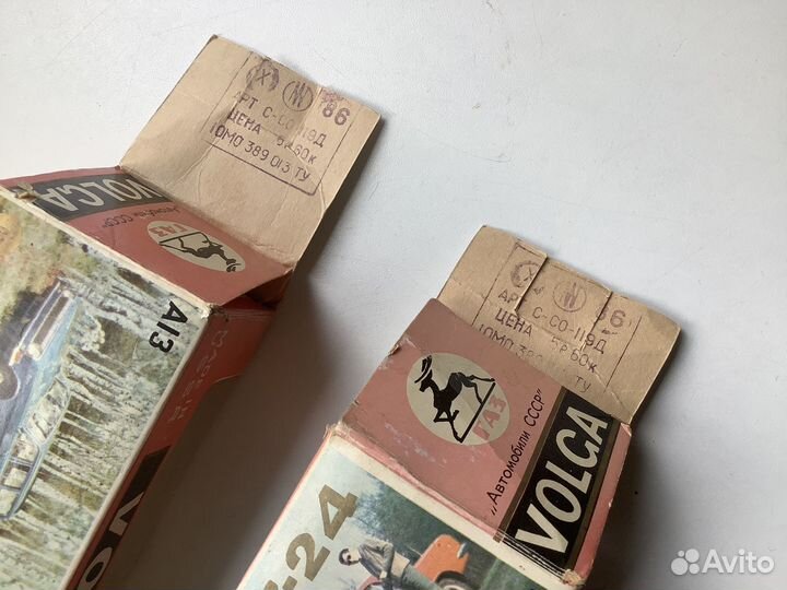 Модели автомобилей 1 43 СССР. газ-24 и газ-2402