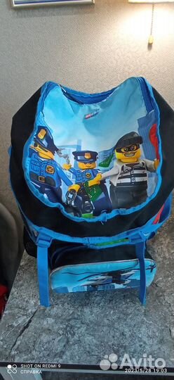Рюкзак школьный для мальчика lego