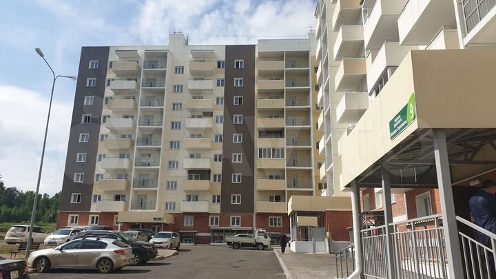 3-к. квартира, 68,4 м², 2/9 эт.