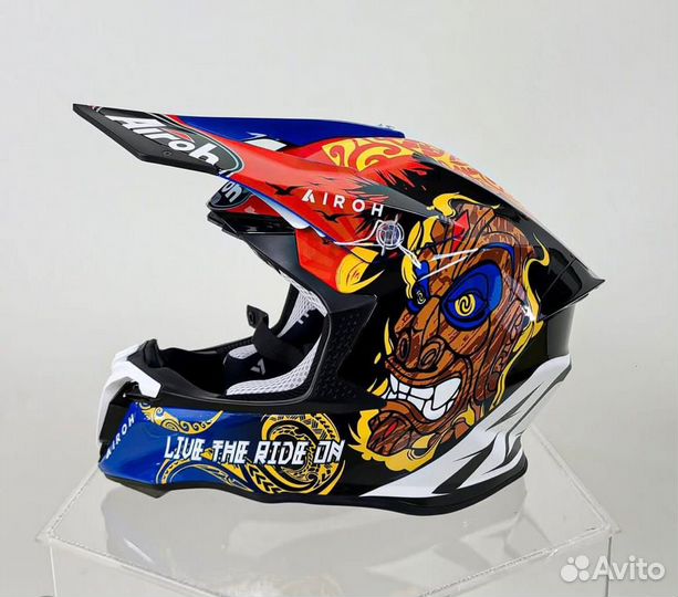 Шлем кроссовый airoh twist 20 эндуро