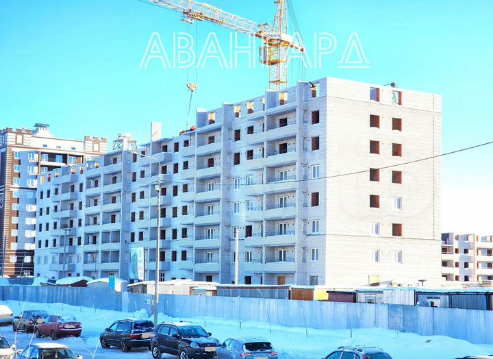 2-к. квартира, 59,1 м², 3/10 эт.