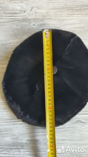 Меховая мужская кепка