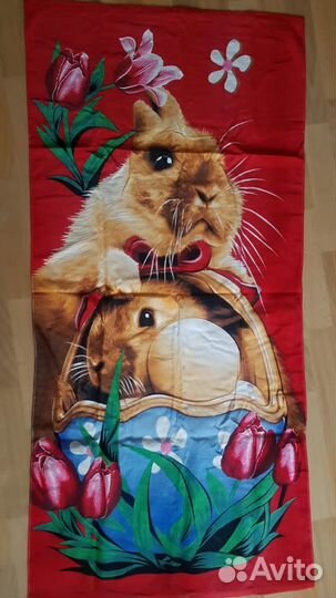 Новые пляжные полотенца махровые 140х70