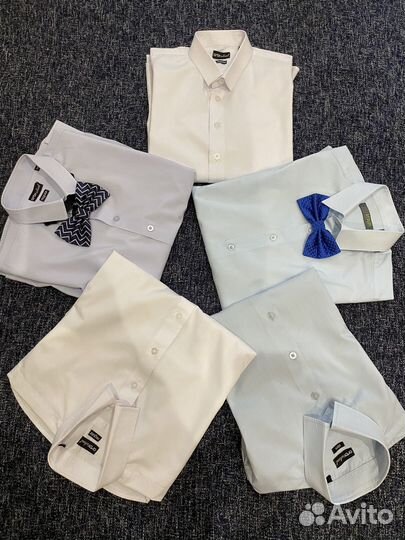Рубашки на мальчика 158-164