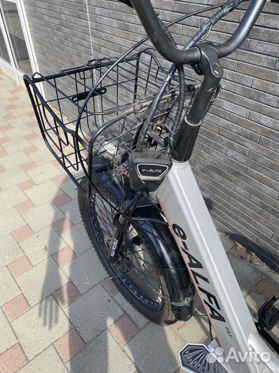 Электро велосипед e-alfa fat
