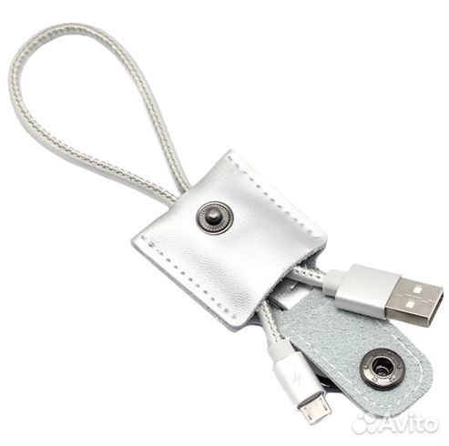 Кабель microusb 0.3 м. Remax RC-079m, серебро