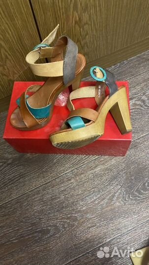 Босоножки натуральная кожа