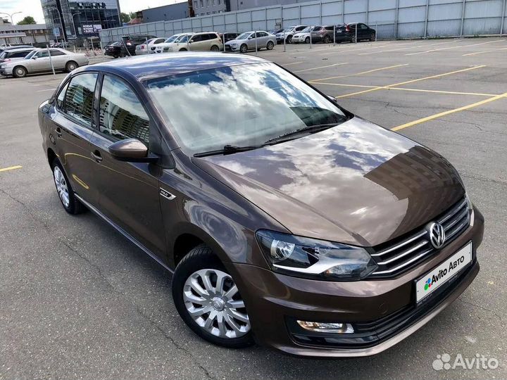 Volkswagen Polo 1.6 AT, 2016, 181 000 км