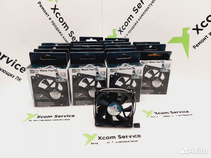 Вентилятор 80x80x25 мм alseye AS-GH8025 (3pin)