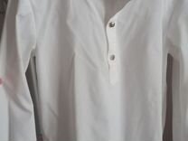Рубашка белая 134