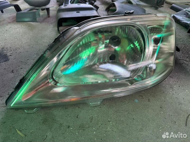 Фары на renault logan 1 рестайлинг