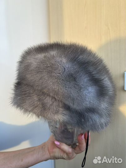 Шапка норковая женская