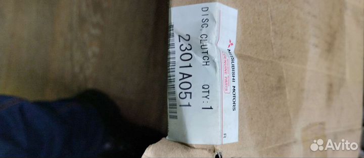 Диск сцепления. Mitsubishi outlander/asx/lancer