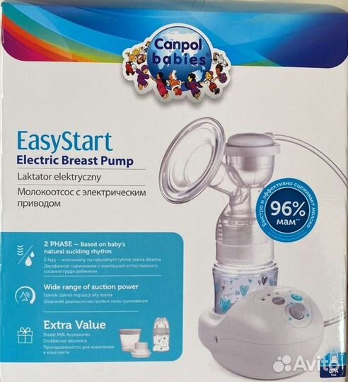 Молокоотсос электрический Canpol