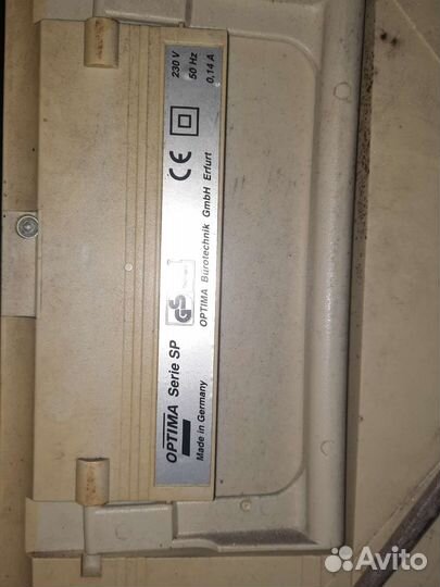 Печатная машинка Optima sp 50