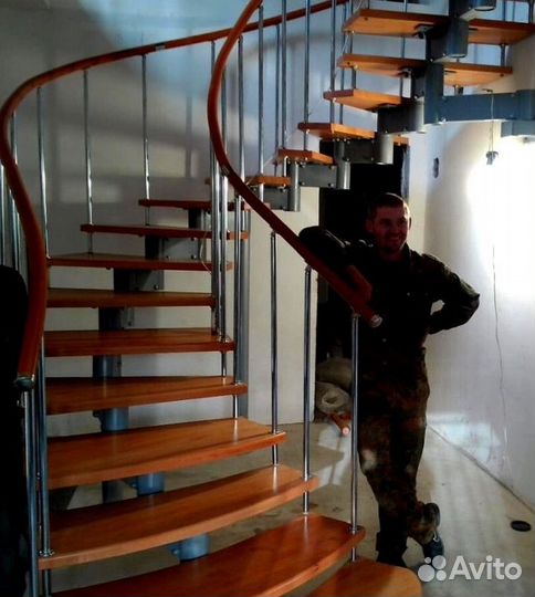 Лестница для дачи