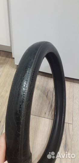 Кожаный чехол на руль