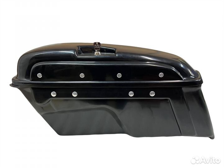 Мотокофры боковые для чоппера универсальные (2 шт)