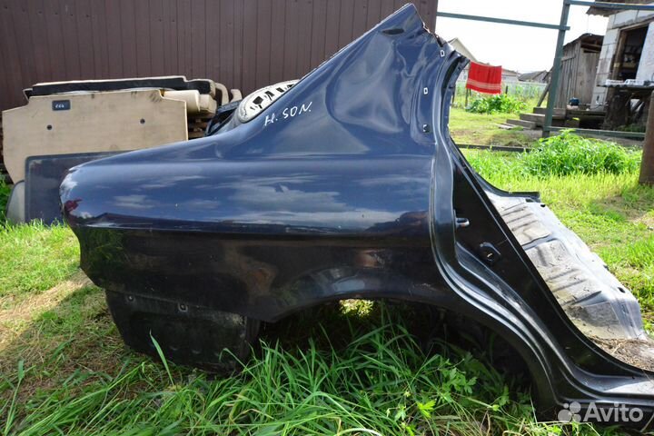 Hyundai sonata ef задняя часть кузова крыло заднее
