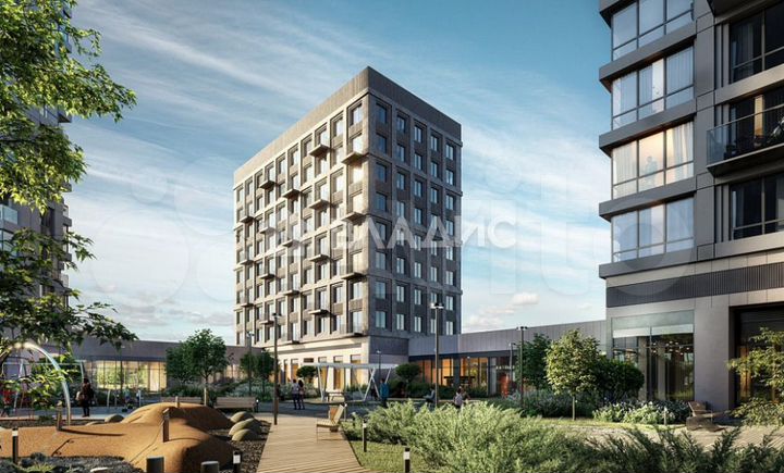 1-к. квартира, 40,6 м², 6/9 эт.