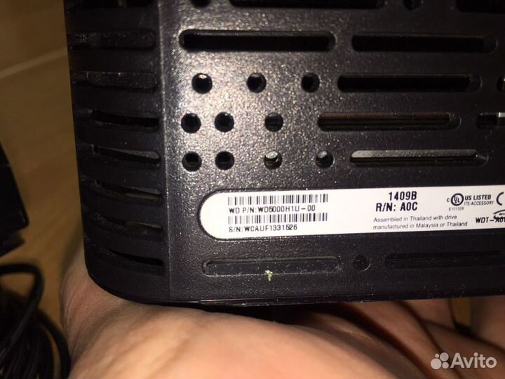 WD My Book 500Gb внешнее хранилище данных