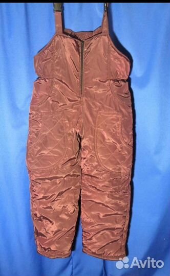 Зимние штаны на девочку