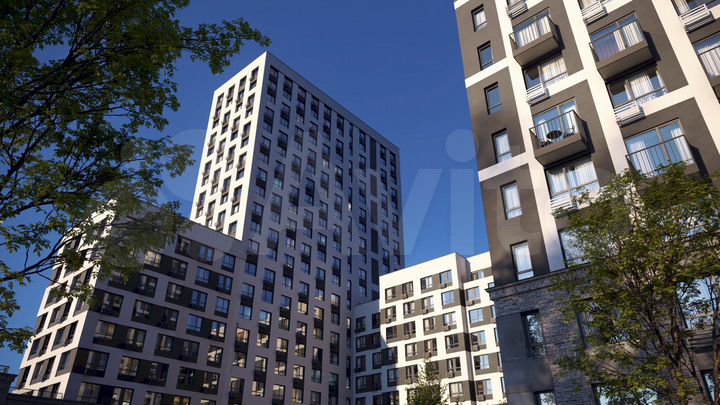 1-к. квартира, 37 м², 12/21 эт.