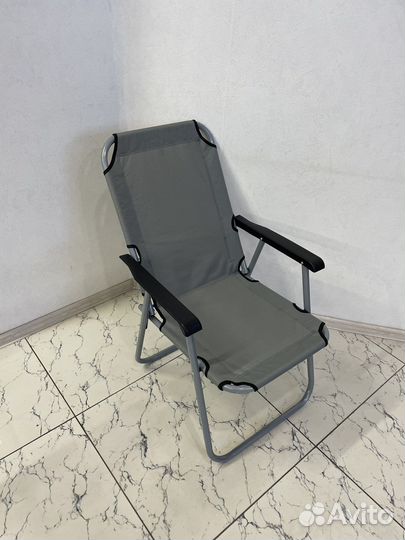 Стул шезлонг складной туристический
