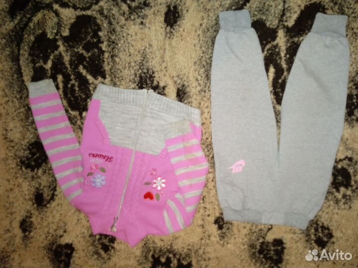 Вещи пакетом на девочку 98-110