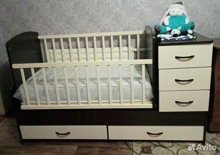 Детская кроватка 3 в 1