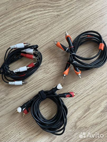 Аудио кабели разные