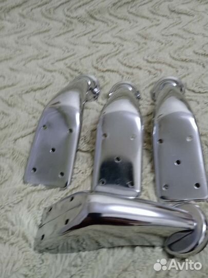 Мебельные ножки металлические, хром