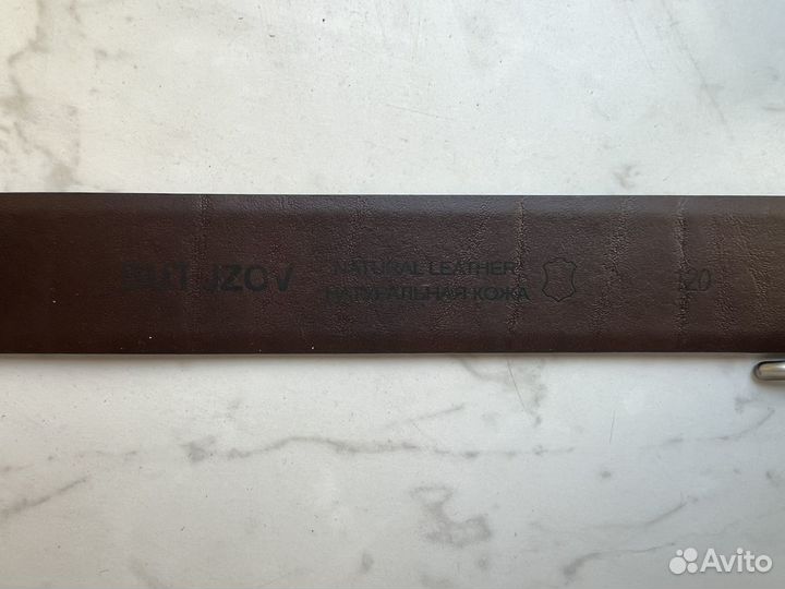 Ремень мужской кожаный новый