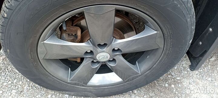 Литые диски R17 nissan ниссан