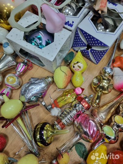 Елочные игрушки СССР