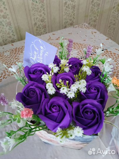 Мыльные розы