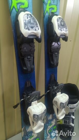 Горные лыжи с ботинками детские