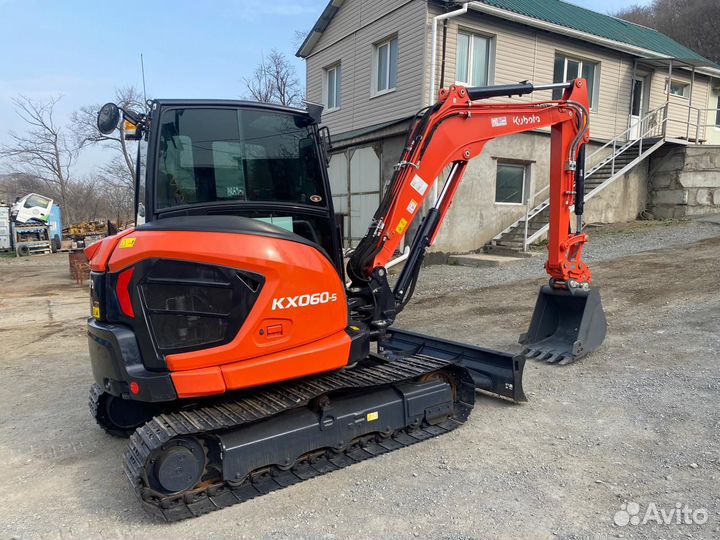 Мини-экскаватор Kubota KX060-5, 2022