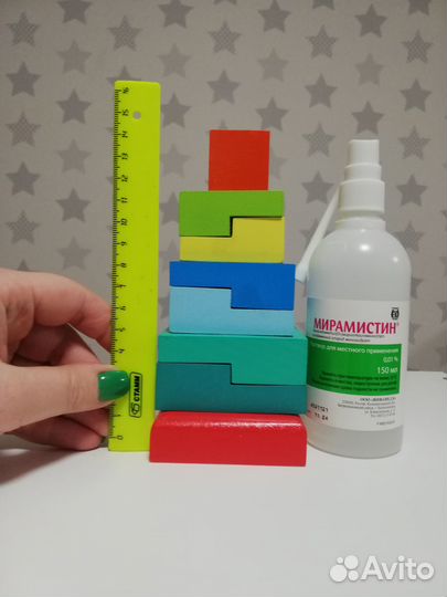 Деревянная пирамидка