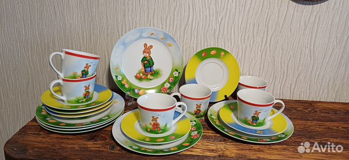 Сервиз чайный пасхальный. Германия