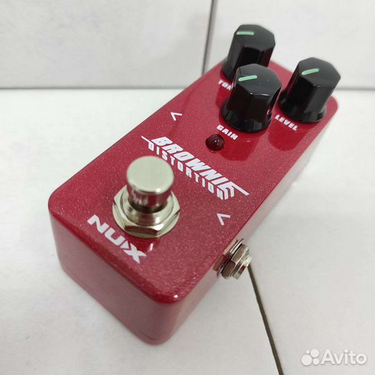Гитарная педаль distortion Nux новая