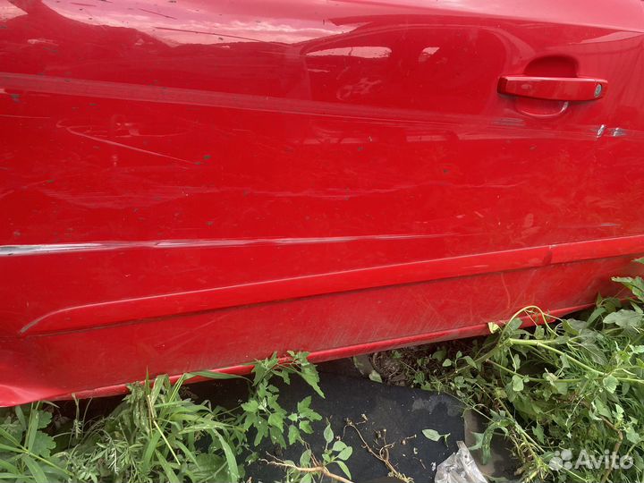 Молдинг передней левой двери opel astra h